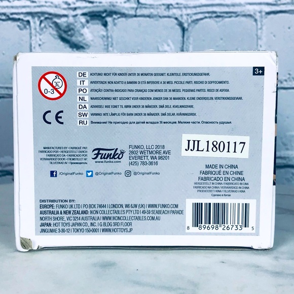 Funko Pop Movies Dr. Ian Malcom #547 Jurassic Park 25th Anniversary Collectibles - Picture 4 of 6